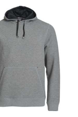 Huvtröja med tryck eller brodyr