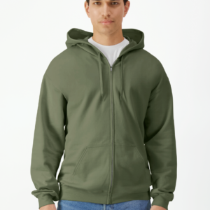 Softstyle® Hoodie med Dragkedja - GISF600